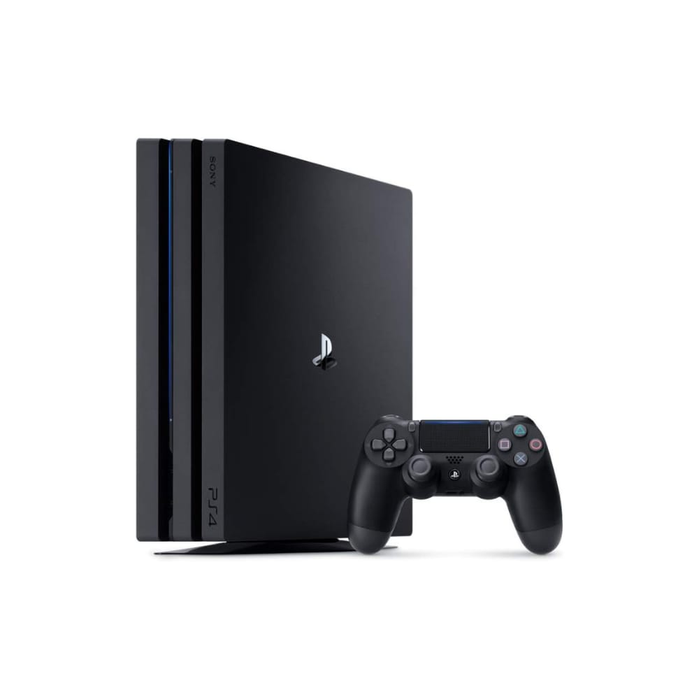 Sony PlayStation PS4 Pro - 1TB, White & Black.