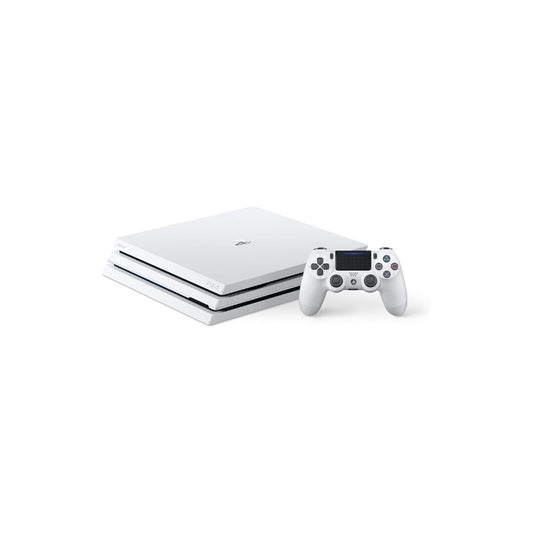 Sony PlayStation PS4 Pro - 1TB, White & Black.