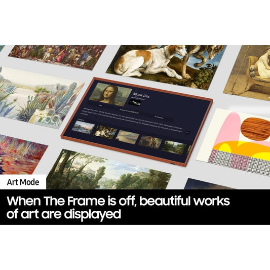 Samsung 43" LS03B The Frame QLED Smart Tv_4K, Matt Display, Art Mode, 43LS03B